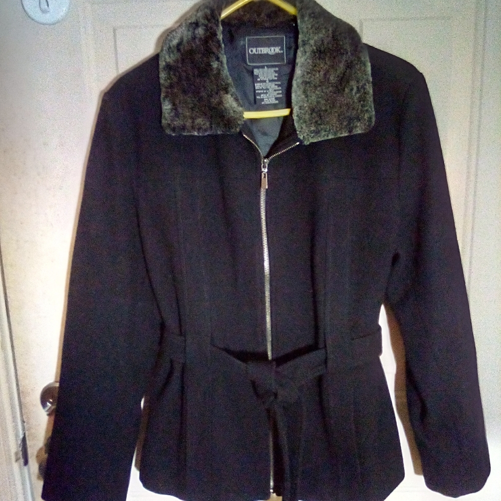 Women's winter wool jacket